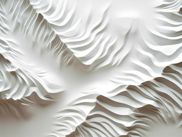 Fond de papier relief blanc