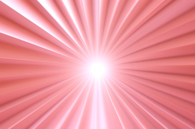 Fond de papier rose reflet des rayons lumineux sur papier