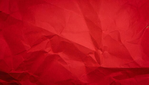 fond de papier rouge froissé avec texture hd