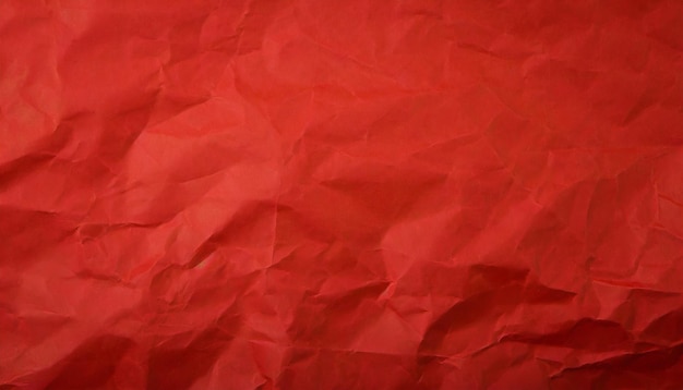 fond de papier rouge froissé