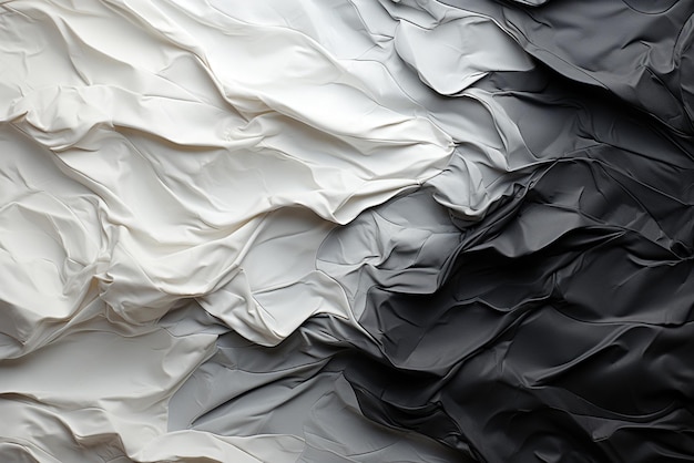 un fond de papier avec une texture noire dans le style de froissé