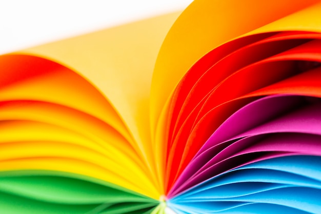 Fond de papiers couleurs