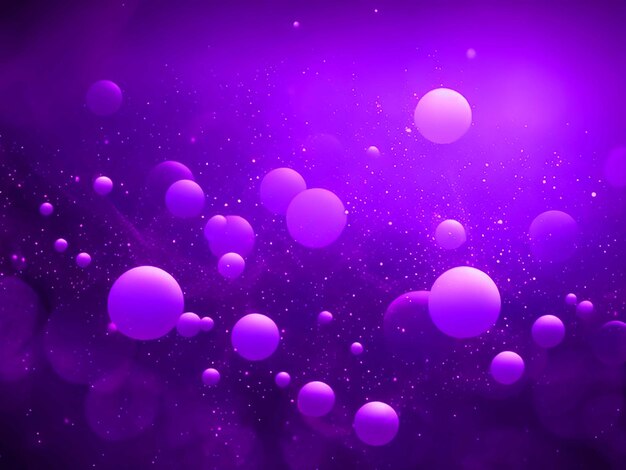 Photo fond de particules rougeoyantes dégradé violet