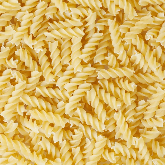 Fond de pâtes rotini non cuites