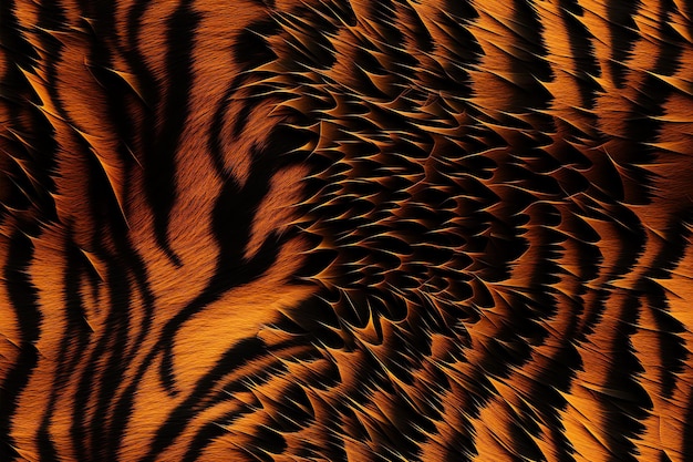 fond de peau de tigre réaliste