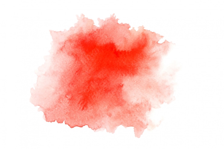 Photo fond peint aquarelle rouge