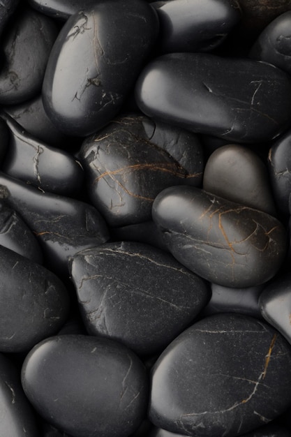 Fond de pierres noiresLe fond de pierres noires est une étude de nuances de textures contrastées