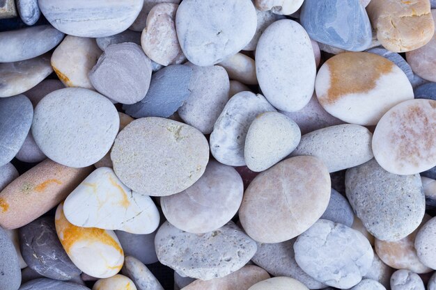 Fond de pierres de plage
