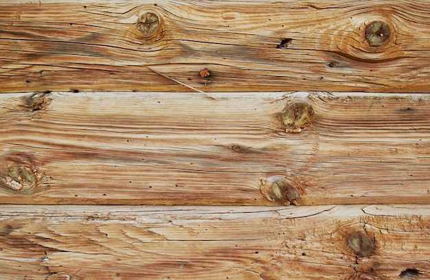Fond de planches de bois brut