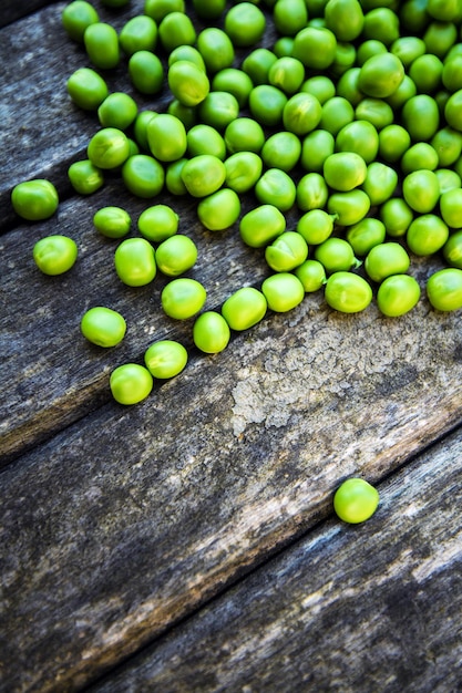 Fond de pois verts