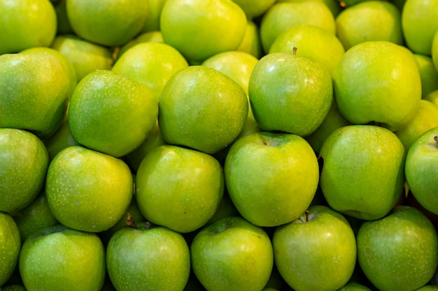 Fond de pommes vertesxA