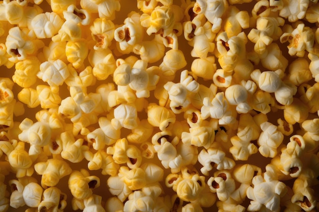 Fond de pop-corn aérien