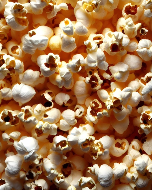 fond de pop-corn