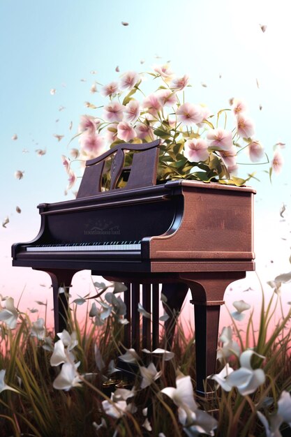 Photo de fond pour piano