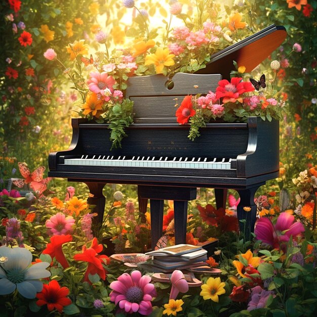 Photo de fond pour piano