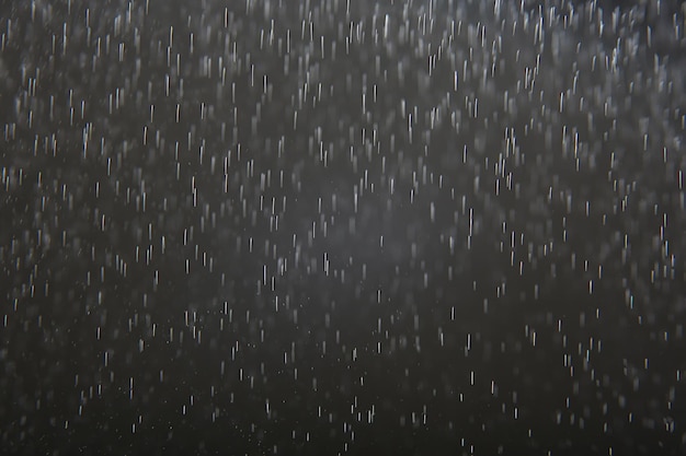 Photo fond pour superposition de pluie noire, studio abstrait gouttes d'eau bokeh