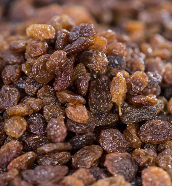 Fond de raisins secs