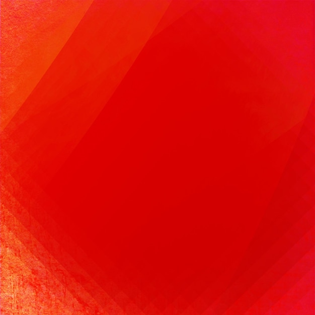 Fond rouge abstrait Toile de fond carrée vide avec espace de copie
