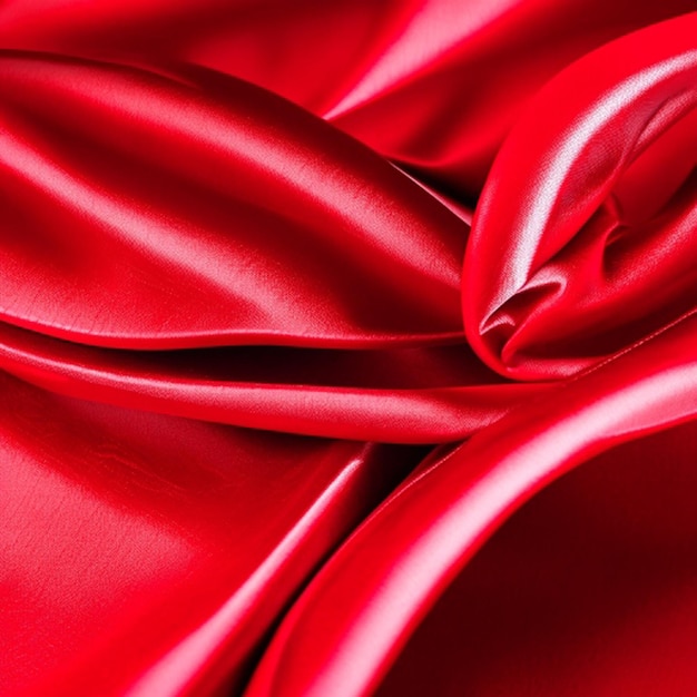 Fond rouge de texture de tissu