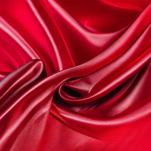 Fond rouge de texture de tissu