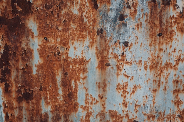 Fond de rouille et de métal oxydé. Texture métallique industrielle.