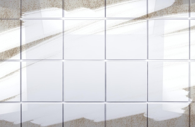 Fond de salle de bain mur carrelage propre