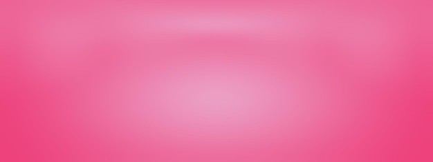 Fond de salle de studio rose clair lisse vide abstrait Utiliser comme montage pour l'affichage du produitbannertemplate