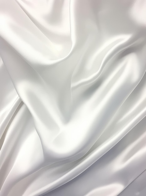 Fond de satin blanc