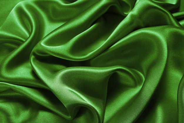 Fond de satin vert