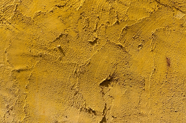 Fond de stuc de mur jaune