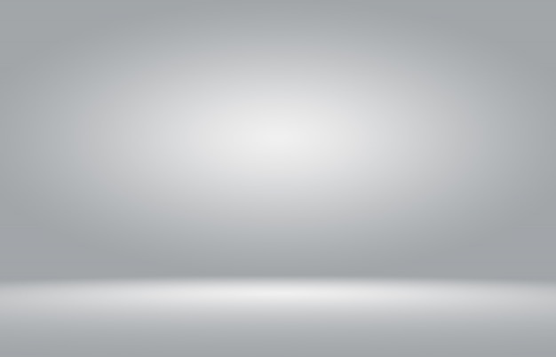 Fond de studio blanc et gris vide
