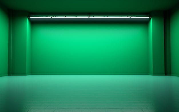 Fond De Studio Vide Écran Vert