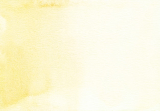 Fond de surface aquarelle jaune clair