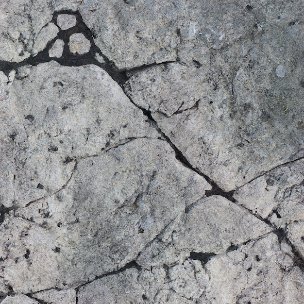 fond de surface en béton fissuré