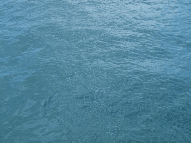 Fond de surface de l'eau bleue