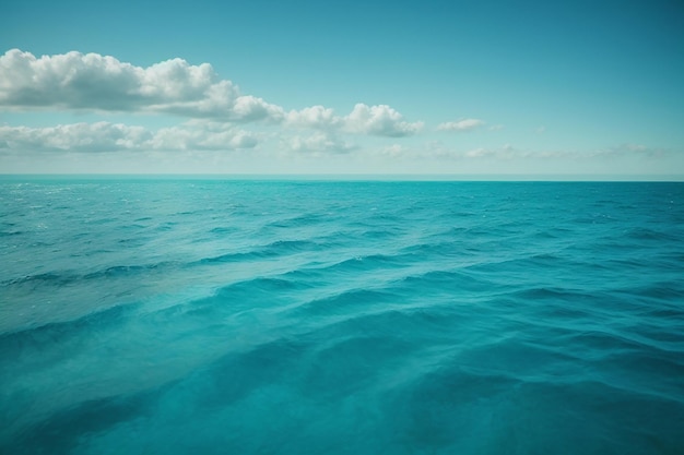 Fond de surface de l'eau bleue