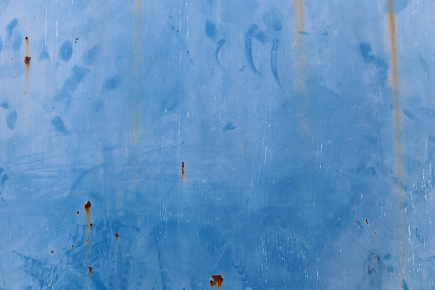 Fond de surface de mur peint en bleu