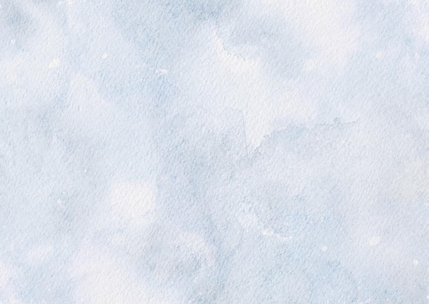 Fond de taches aquarelle bleu art abstrait sur papier aquarelle texturé pour carte d'invitation de modèles de conception