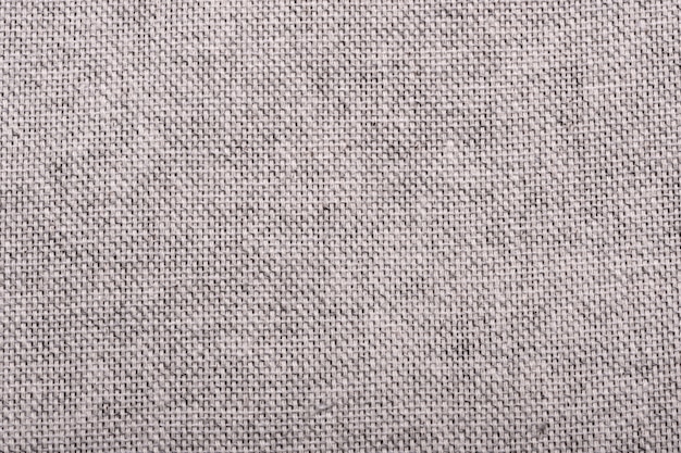 Fond textile d'une nappe texturée grise bouchent