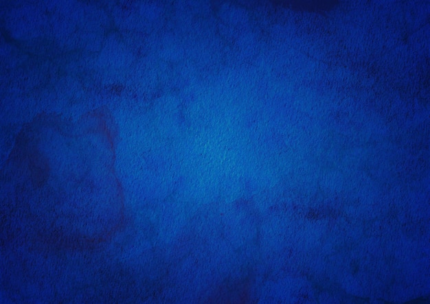 Fond de texture aquarelle abstraite bleu marine Éclaboussures de peinture aquarelle grunge et taches en bleu foncé élégant