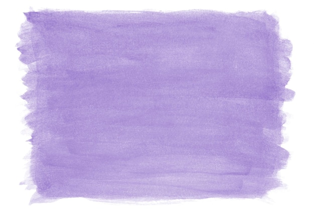 Photo fond de texture aquarelle lilas violet peint à la main