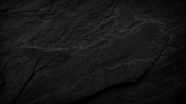 Fond ou texture d'ardoise noire gris foncé Fond de dalles de granit noir