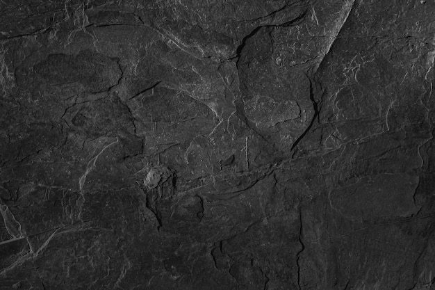 Fond ou texture d'ardoise noire gris foncé Fond de dalles de granit noir