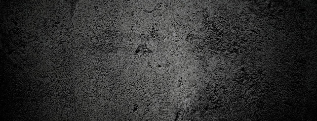 Fond de texture béton pierre noire ciment noir gris foncé pour le fond