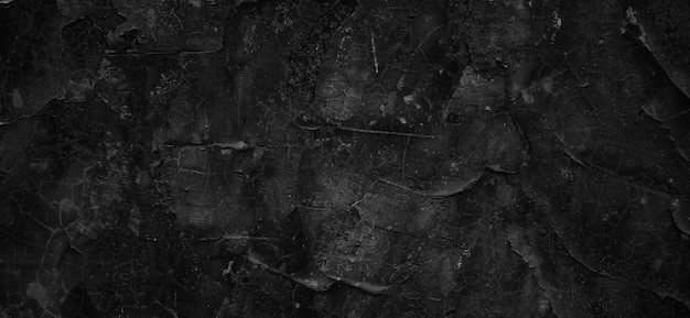 Fond de texture béton pierre noire ciment noir gris foncé pour le fond