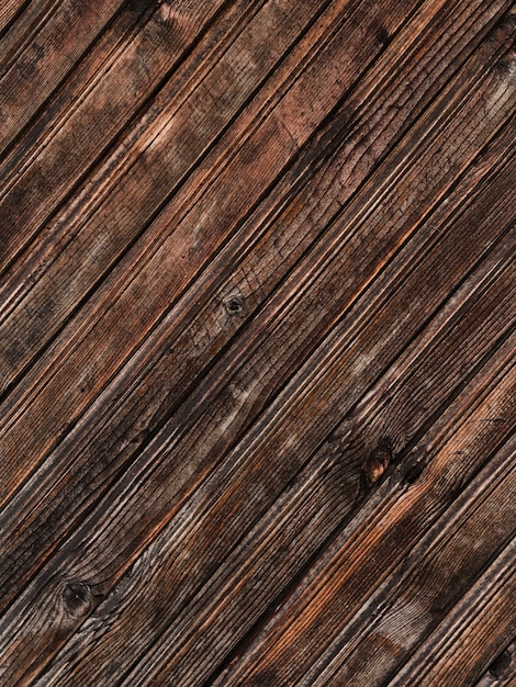 Fond texturé en bois brun foncé rugueux