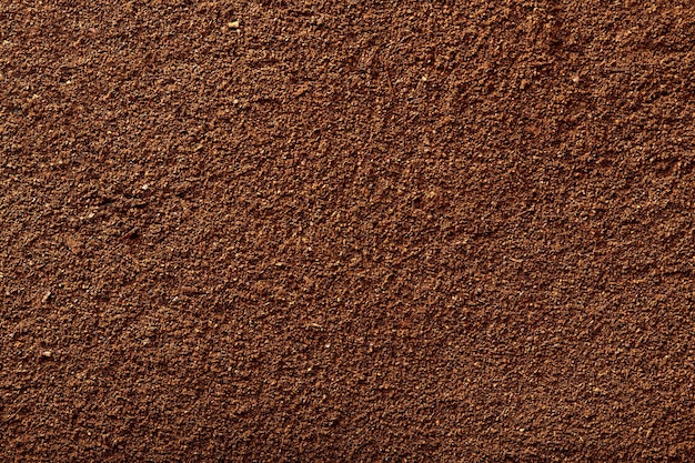 Photo fond de texture de café moulu fond de nourriture