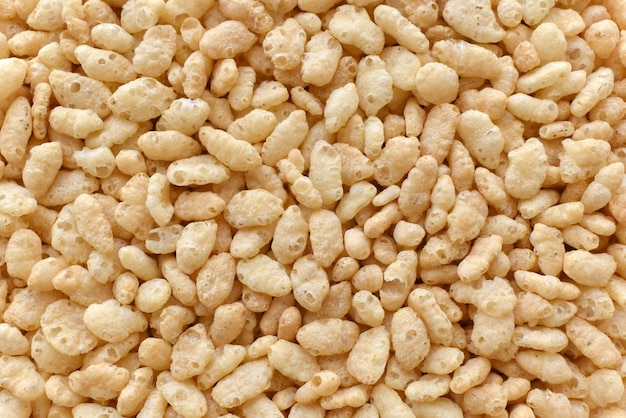 Fond de texture de céréales de riz croustillant