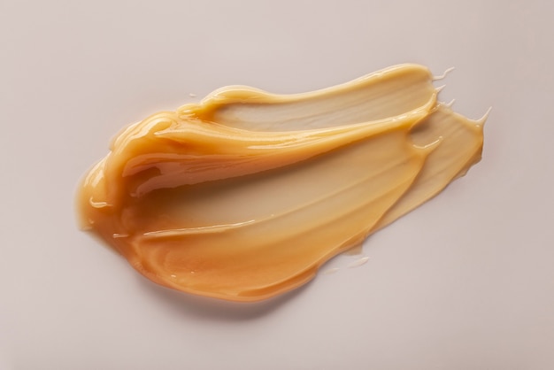 Fond de texture de cire d'épilation cosmétique