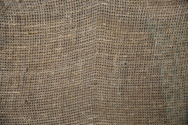 Fond à texture de corde de chanvre brune